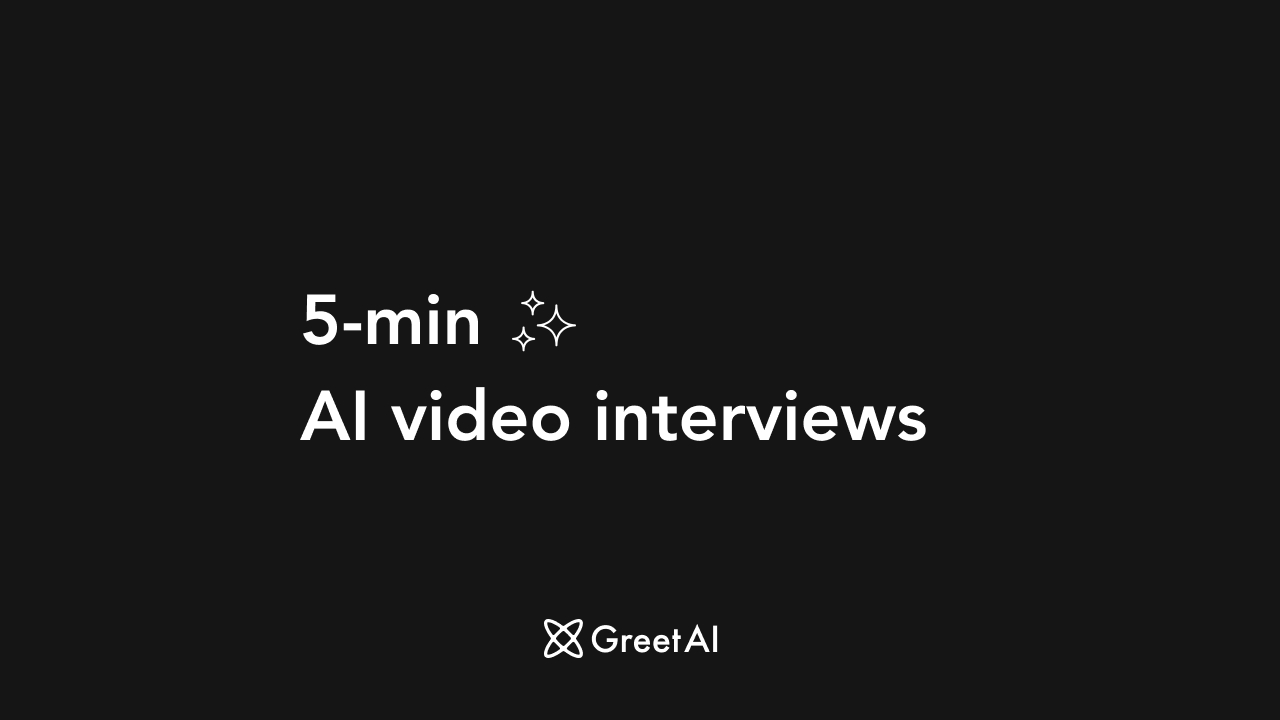 GreetAI — Smart screening with AI
